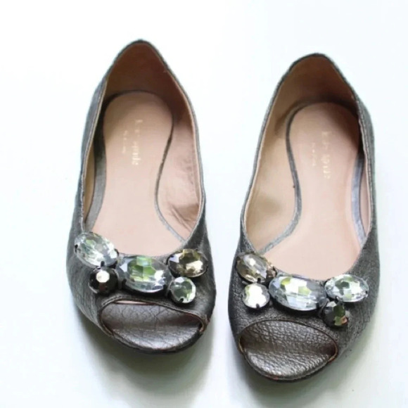 Kate Spade jeweled flats - Picture 3 of 11